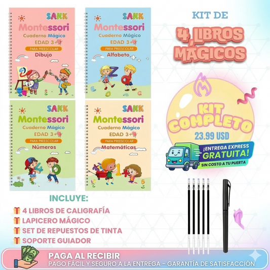 Caligrafía Magic™ KITS MÁGICOS DE CALIGRAFÍA.
