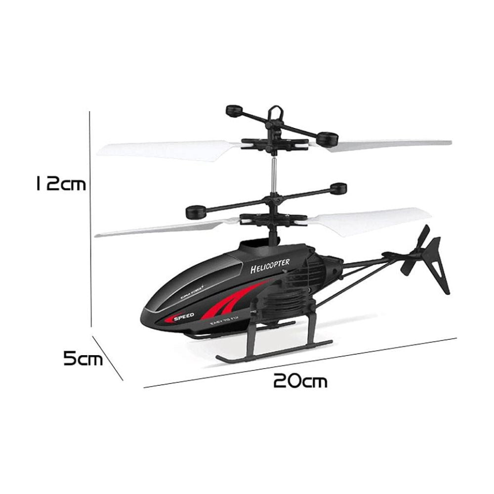 Helicóptero con Sensor y Control Remoto | Regalo perfecto para navidad