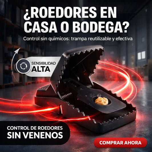 MaxCapture™ Pack x3 - Sistema seguro para controlar roedores.