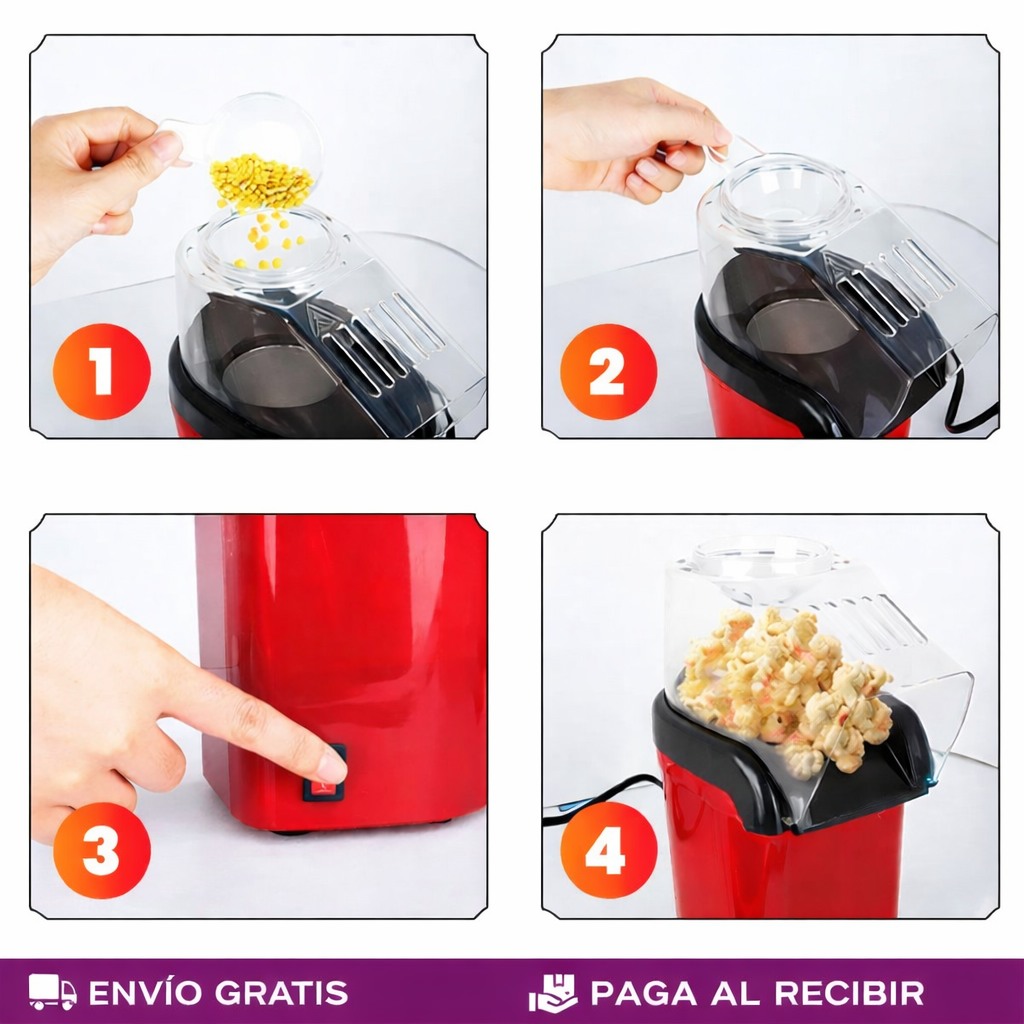 Maquina de Canguil de Aire Caliente