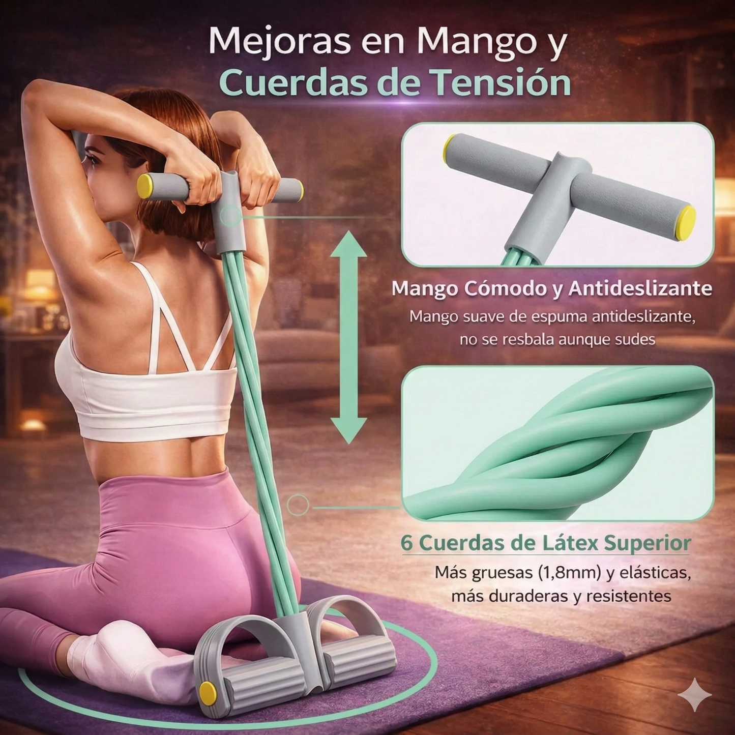 Bandas GymLibre X4™ Entrenamiento Total Sin Gimnasio.