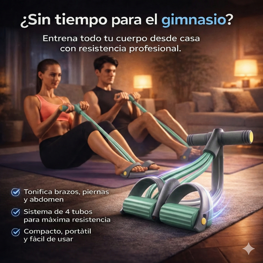 Bandas GymLibre X4™ Entrenamiento Total Sin Gimnasio.