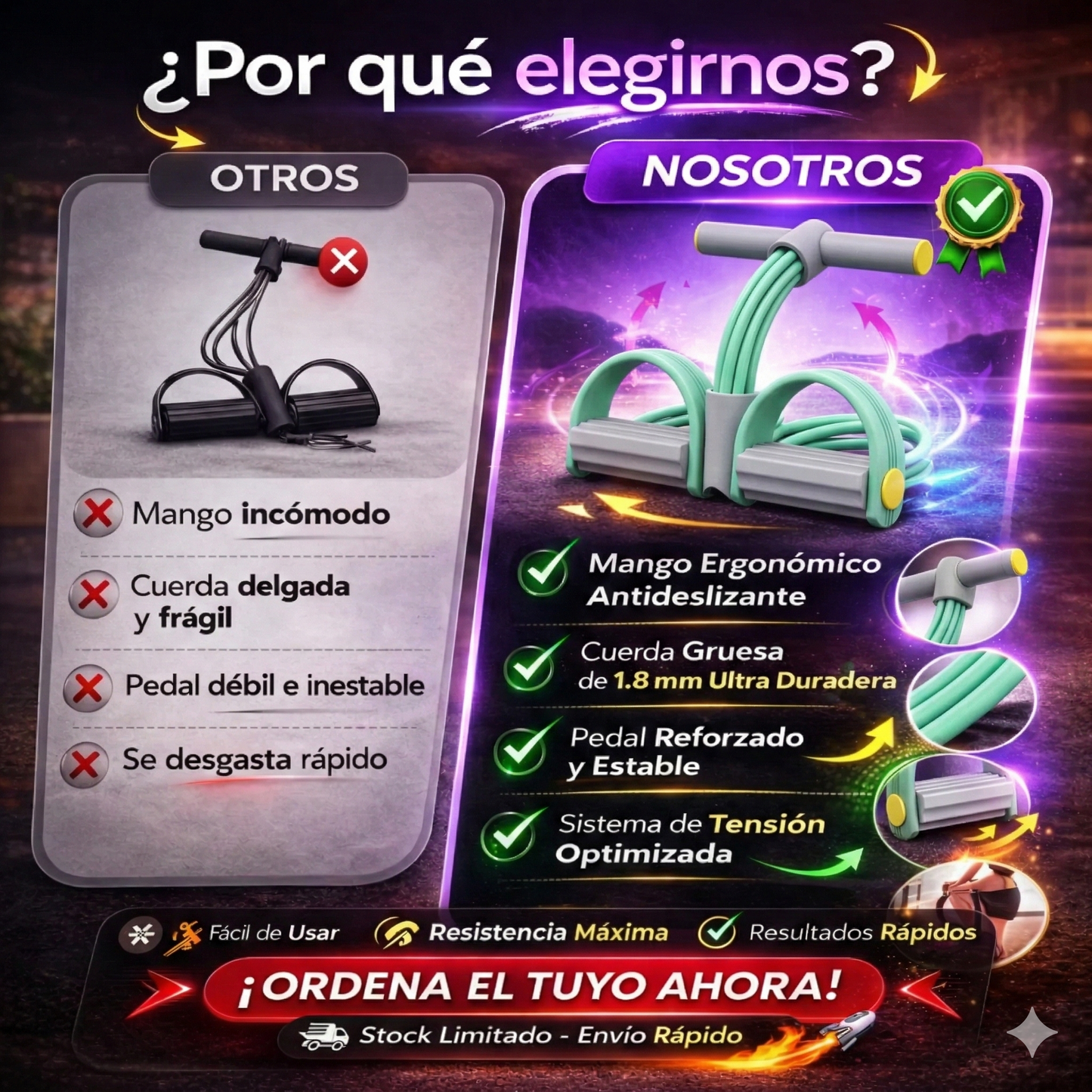 Bandas GymLibre X4™ Entrenamiento Total Sin Gimnasio.