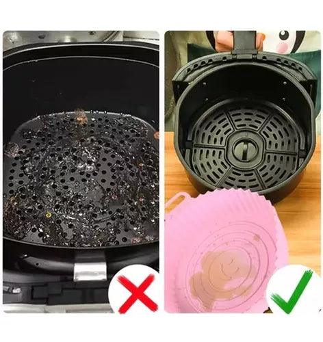 PROMO 6x1 Moldes Antiadherentes de Silicona para Freidora de Aire