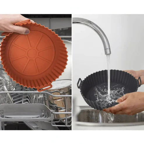 PROMO 6x1 Moldes Antiadherentes de Silicona para Freidora de Aire