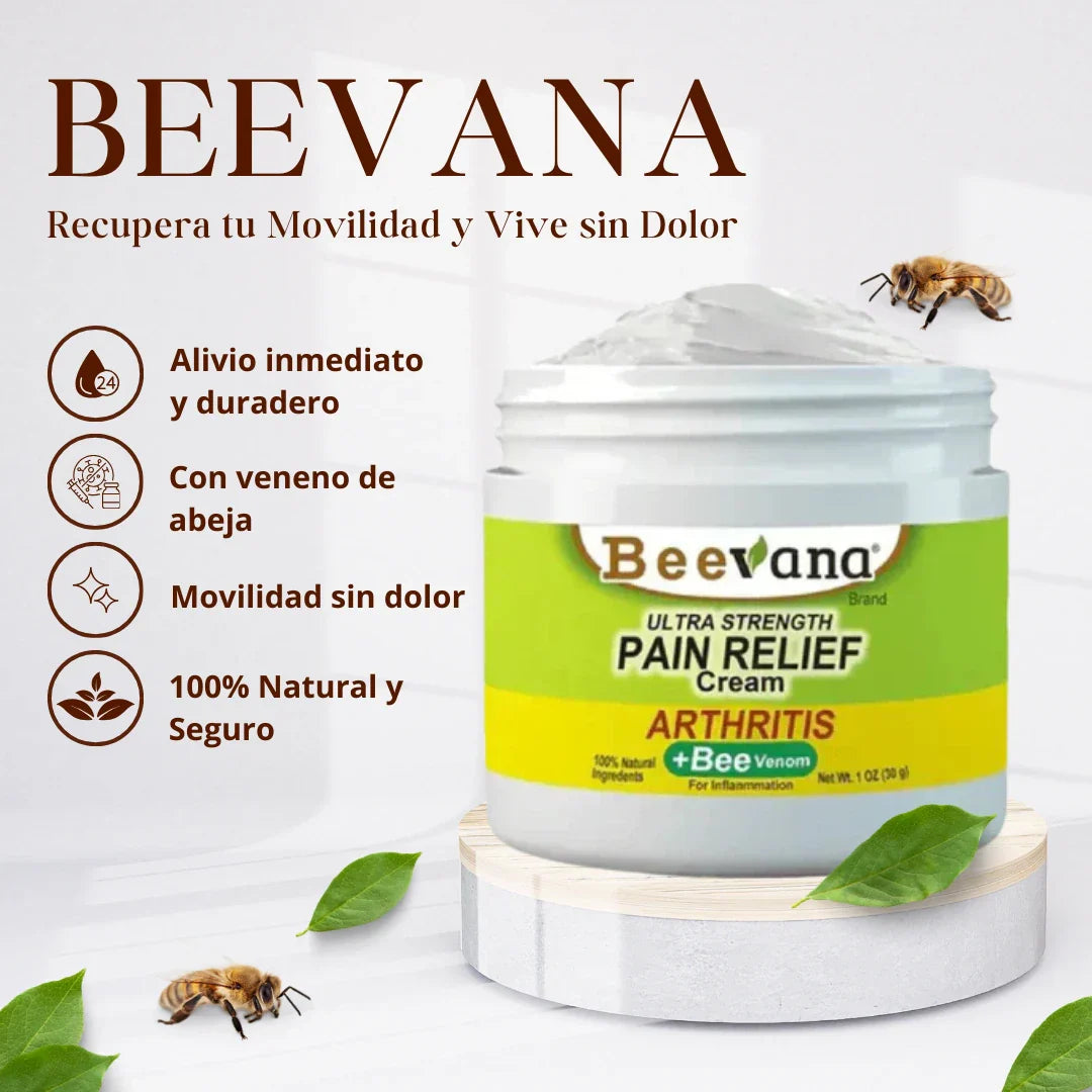 CREMA BEEVANA™ 3X1 🎁 Profesional Avanzada de Huesos y Articulaciones.