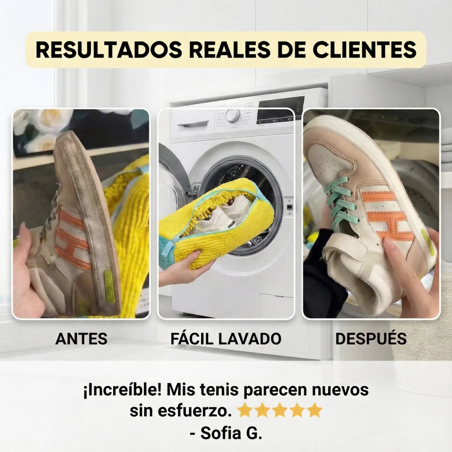 Funda para Lavadora TenisClean