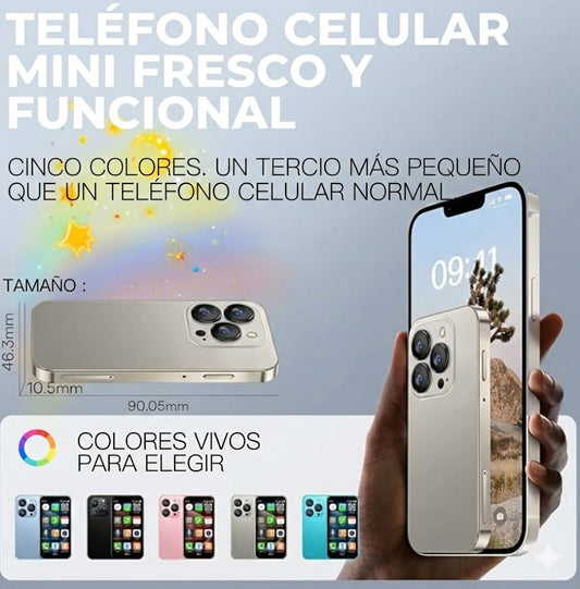 Mini Smartphone 4G - El teléfono inteligente más pequeño y funcional del mundo